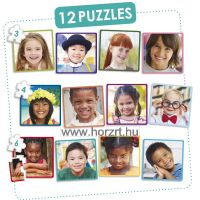 Vidám Gyerekek - puzzle 24 hó+