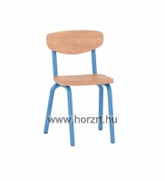Emese szék-csővázas 30 cm ülésmagasság - kék vázzal