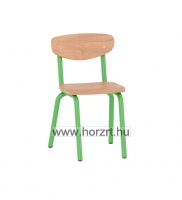 Emese szék-csővázas 30 cm ülésmagasság - zöld vázzal
