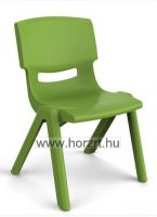 Lili szék, ovis méret, 30 cm magas, natúr, rakásolható