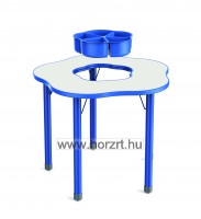 Happy Játszóasztal, állítható magasságú - kék