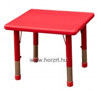 Trapéz asztal bükkfából<br>112x53x40 cm