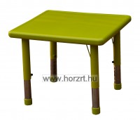 Trapéz asztal bükkfából<br>112x53x46 cm