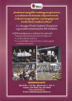 DVD 4: Szakmai megálló tudásgyarapításért