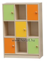 Komfort szekrény  II. - 2  -polcos - acélkék