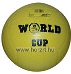 Futball labda, fehér-zöld, 350 g, 20 cm