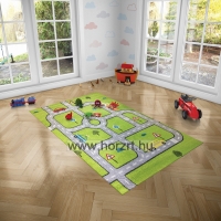 Bölcsődei négyzet asztal 60x60x46 cm, lekerekített sarkokkal - juhar