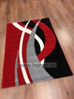 Piros csíkos szőnyeg 80x150 cm