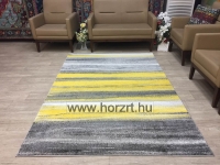 Sárga csíkos szőnyeg 120x170 cm