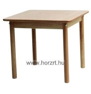 Téglalap asztal, állítható asztallábbal<br>70x120 cm<br>52-58 cm-es asztallábbal