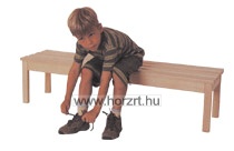 Gyermek pad - kék - 90x35x35 cm, - ülésmagasság 20 cm